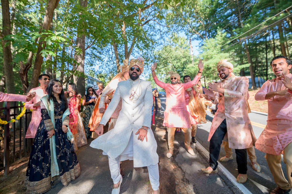 Indian Wedding-Baraat-Sudbury Massachusetts 5