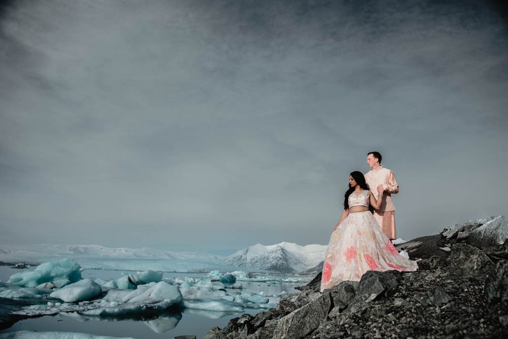 Indian Wedding-Engagement Shoot-Iceland-Reynisfjara Beach 4