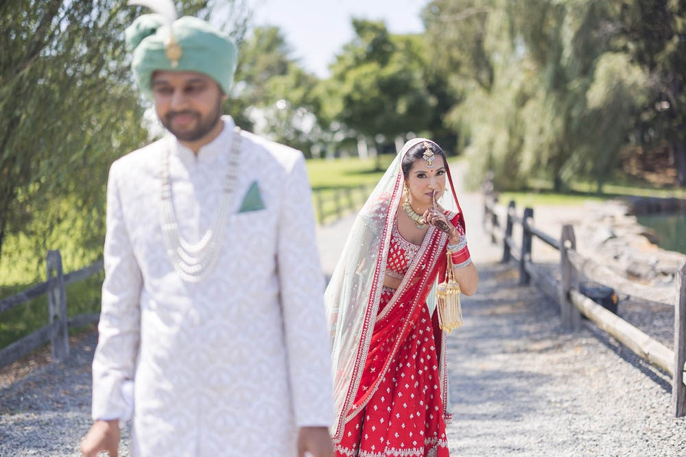 Indian Wedding-First Look-Windows on the Water at Frogbridge8