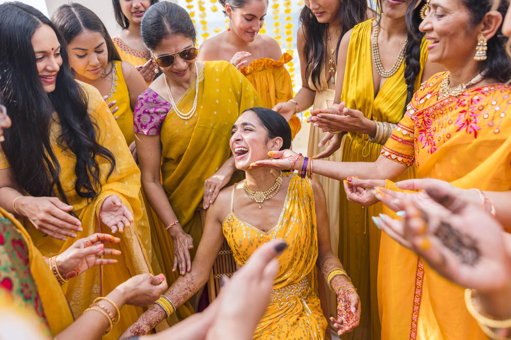 Indian Wedding-Haldi-Grand Velas Riviera Maya 3