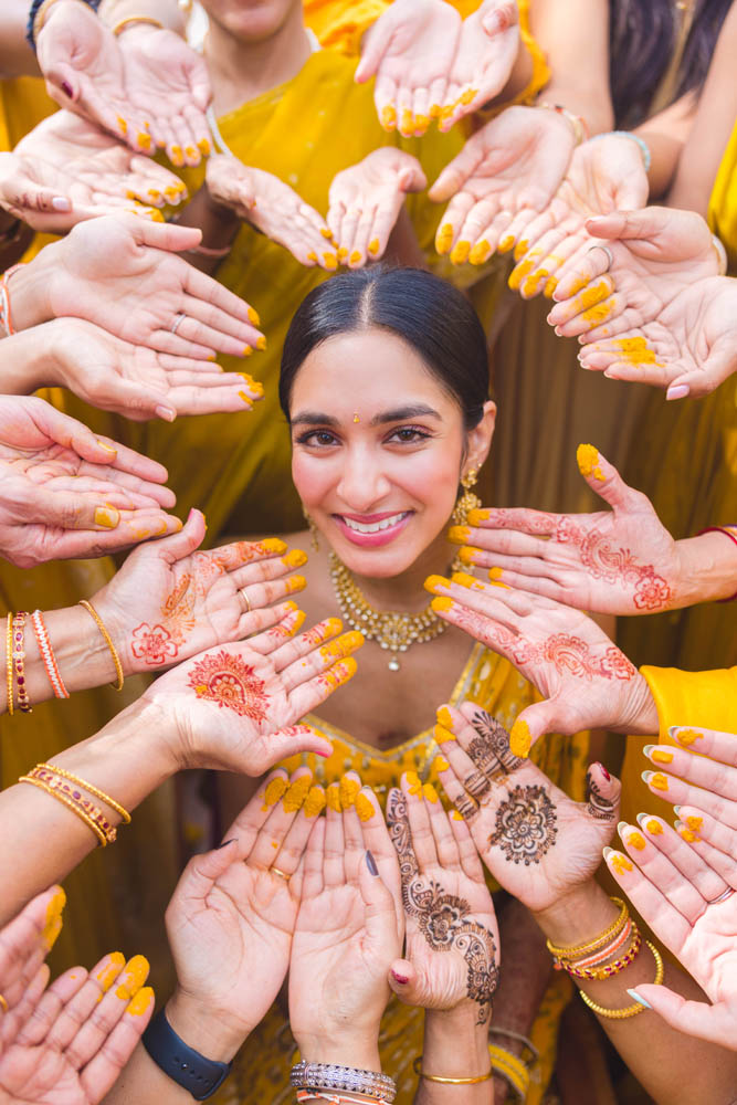 Indian Wedding-Haldi-Grand Velas Riviera Maya 4