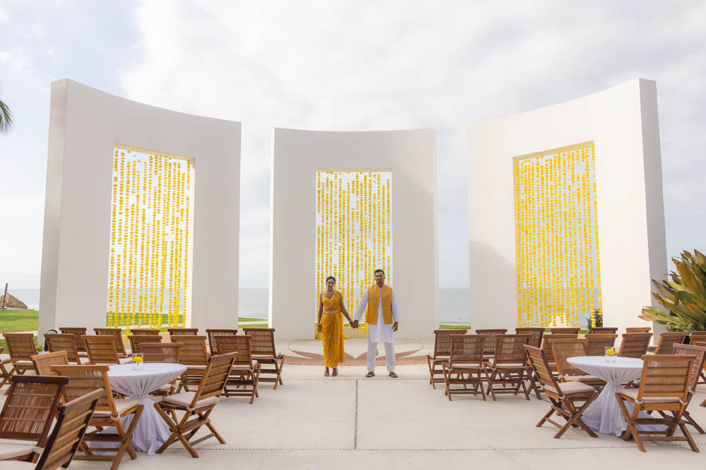 Indian Wedding-Haldi-Grand Velas Riviera Maya 9