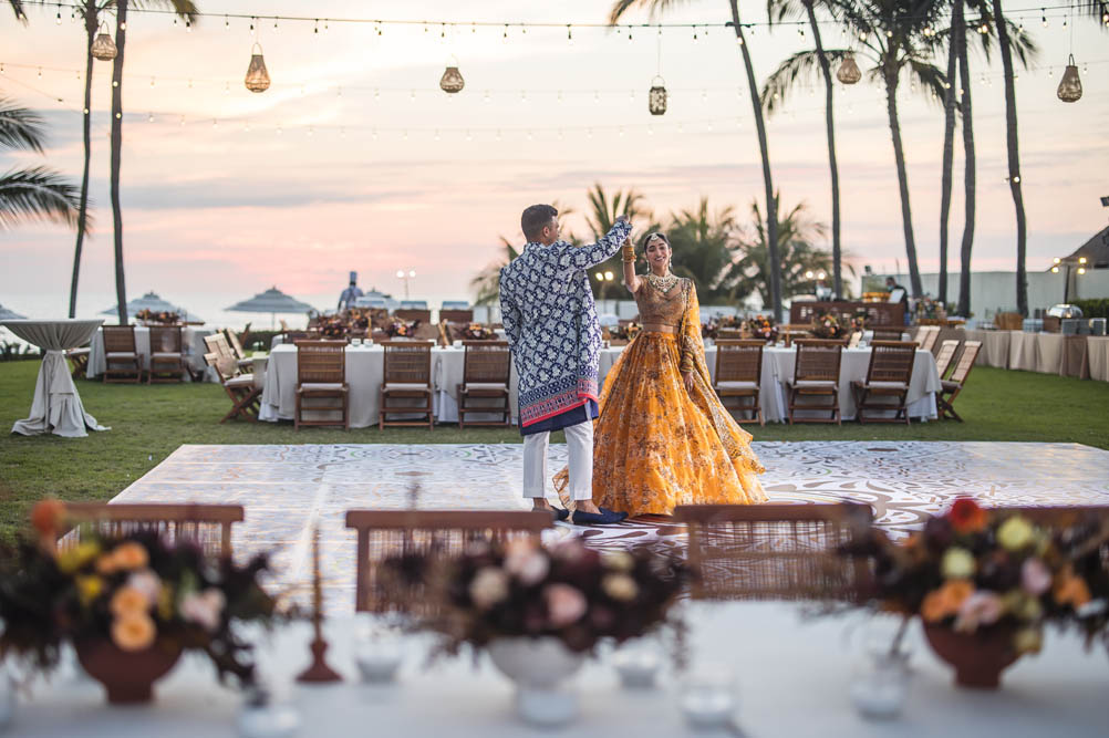 Indian Wedding-Sangeet-Grand Velas Riviera Maya 14