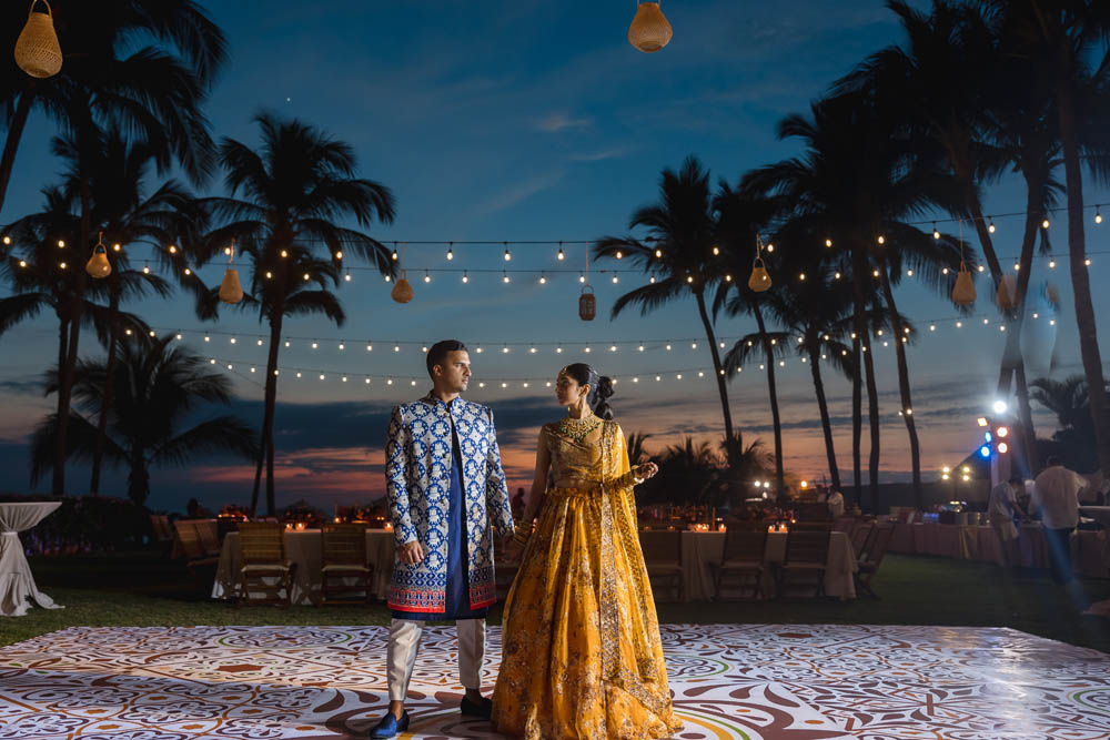 Indian Wedding-Sangeet-Grand Velas Riviera Maya 7