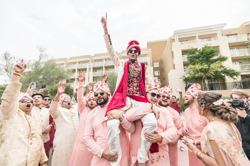 Indian Wedding-Baraat-JW Marriott Desert Ridge 2