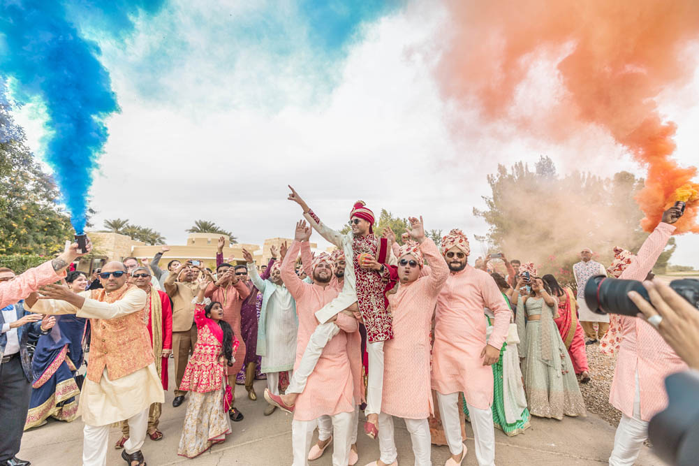 Indian Wedding-Baraat-JW Marriott Desert Ridge 4