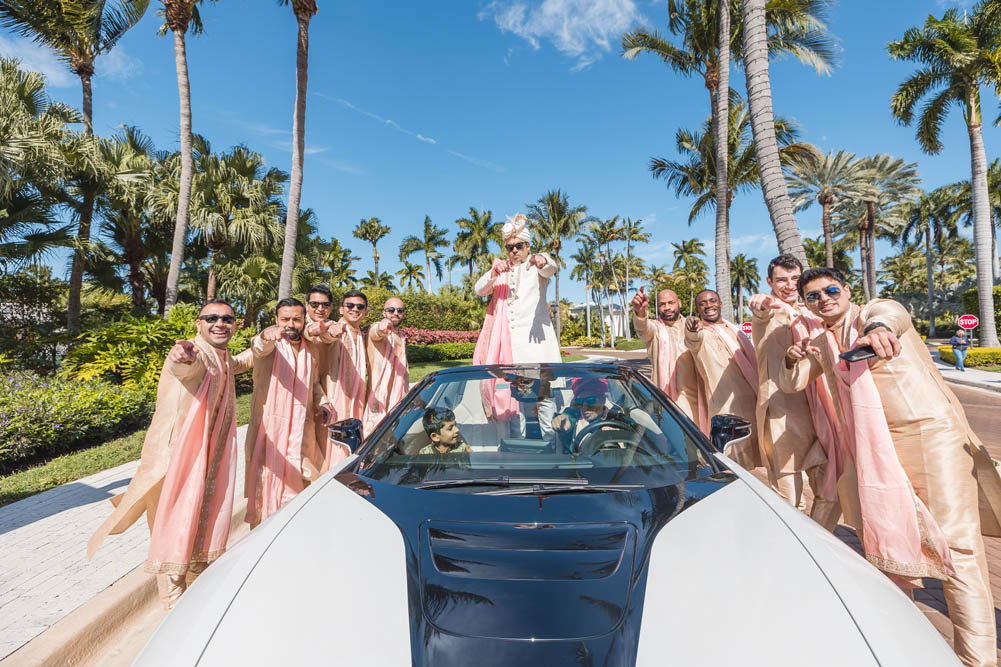 Indian Wedding-Baraat-The Ritz-Carlton Key Biscayne Miami 1
