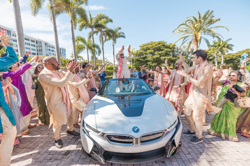 Indian Wedding-Baraat-The Ritz-Carlton Key Biscayne Miami 3