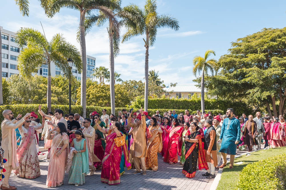 Indian Wedding-Baraat-The Ritz-Carlton Key Biscayne Miami 4