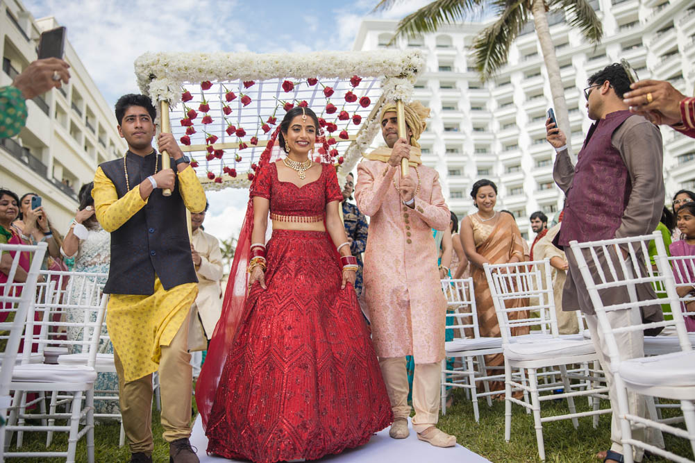 Indian Wedding-Ceremony-JW Marriott Resort Cancun 3