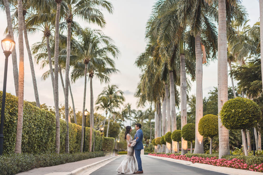 Indian Wedding-Couple's Portrait-The Ritz-Carlton Key Biscayne Miami 8
