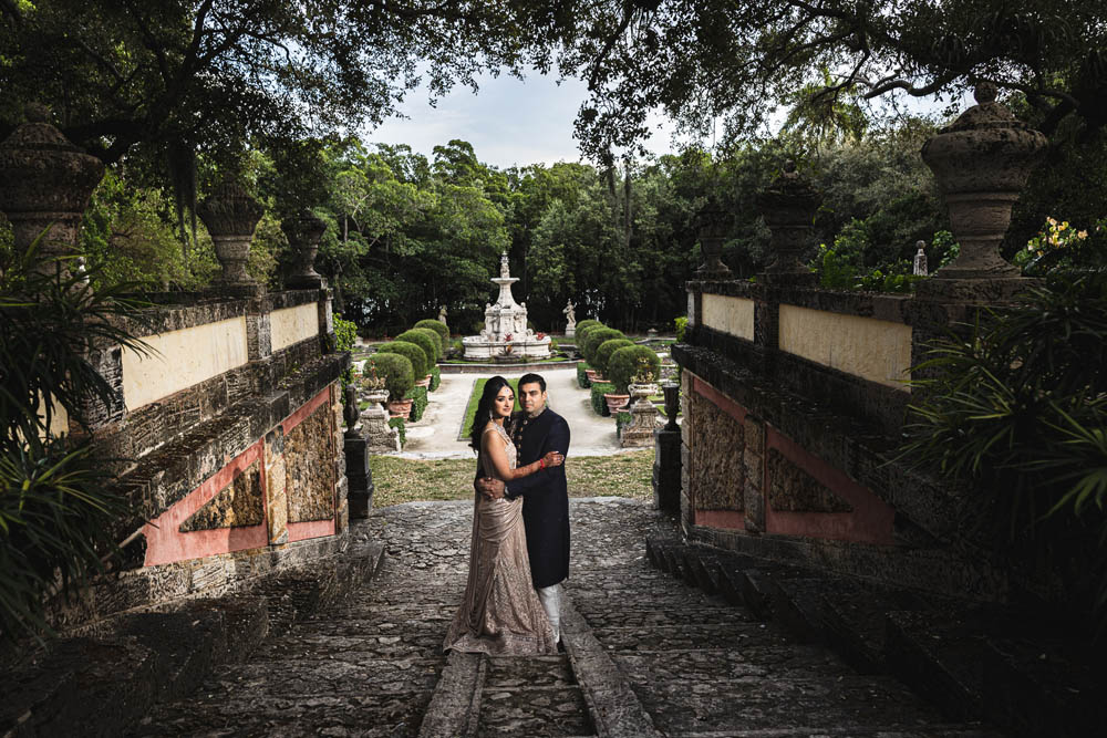 Indian Wedding-Couple's Portrait-The Ritz-Carlton Key Biscayne Miami 9