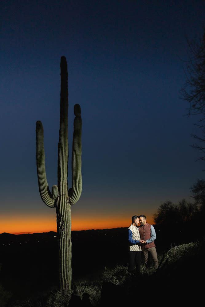 Indian Wedding-Engagement Shoot-Cathedral Rock Sedona 3