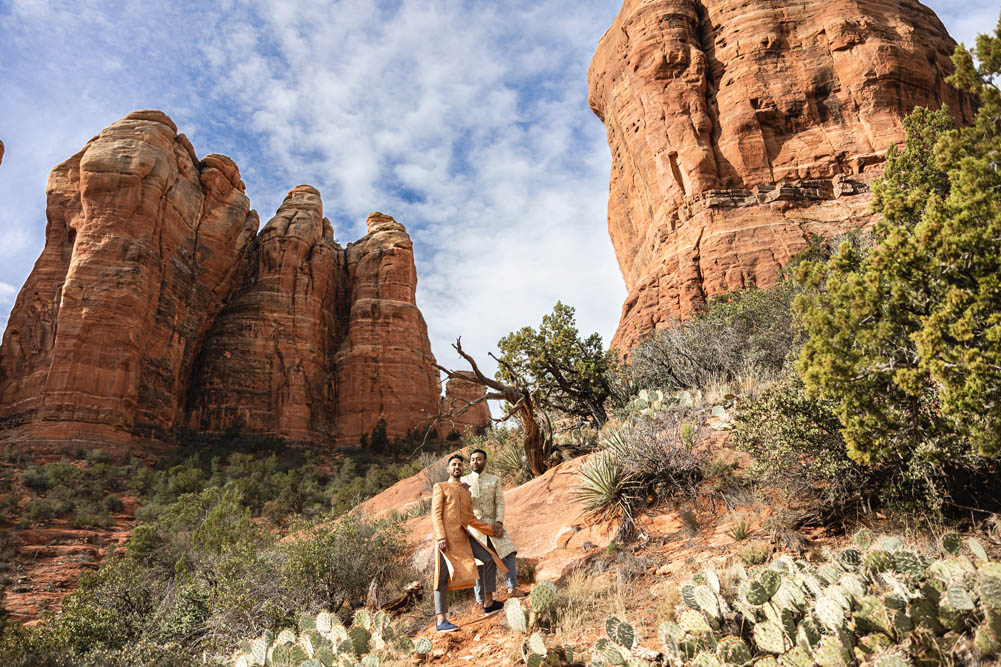 Indian Wedding-Engagement Shoot-Cathedral Rock Sedona 8