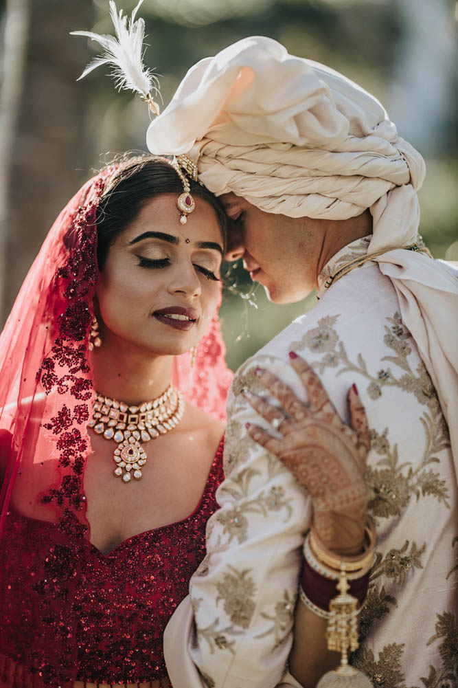 Indian Wedding-First Look-JW Marriott Resort Cancun 8