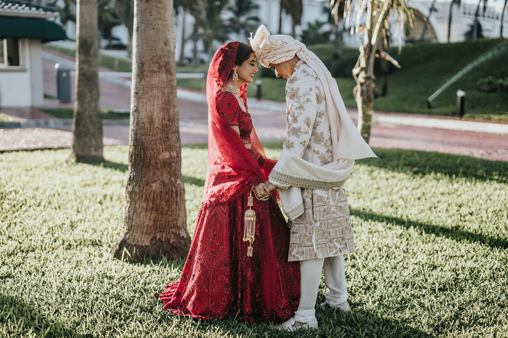Indian Wedding-First Look-JW Marriott Resort Cancun 9
