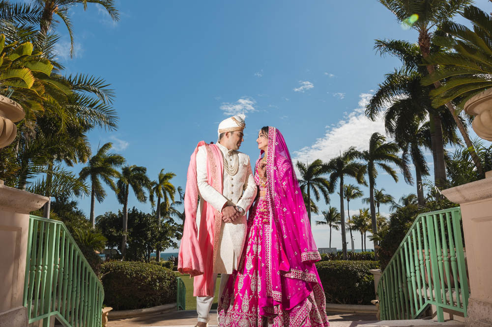 Indian Wedding-First Look-The Ritz-Carlton Key Biscayne Miami 3