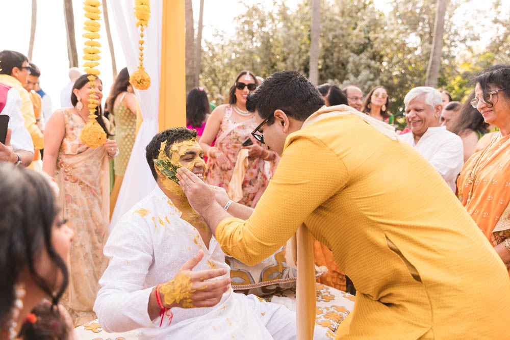 Indian Wedding-Haldi-The Ritz-Carlton Key Biscayne Miami 12