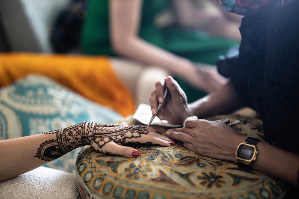 Indian Wedding-Mehendi-JW Marriott Resort Cancun 2