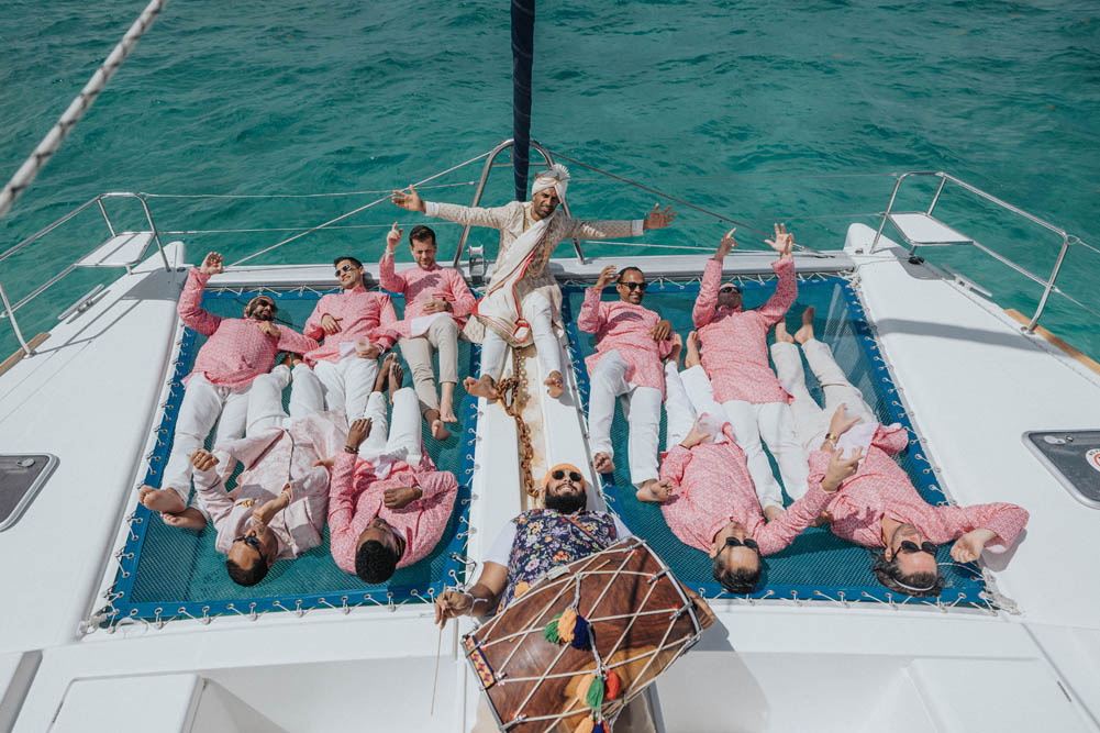 Indian Wedding-Baraat-Garza Blanca Cancun 2