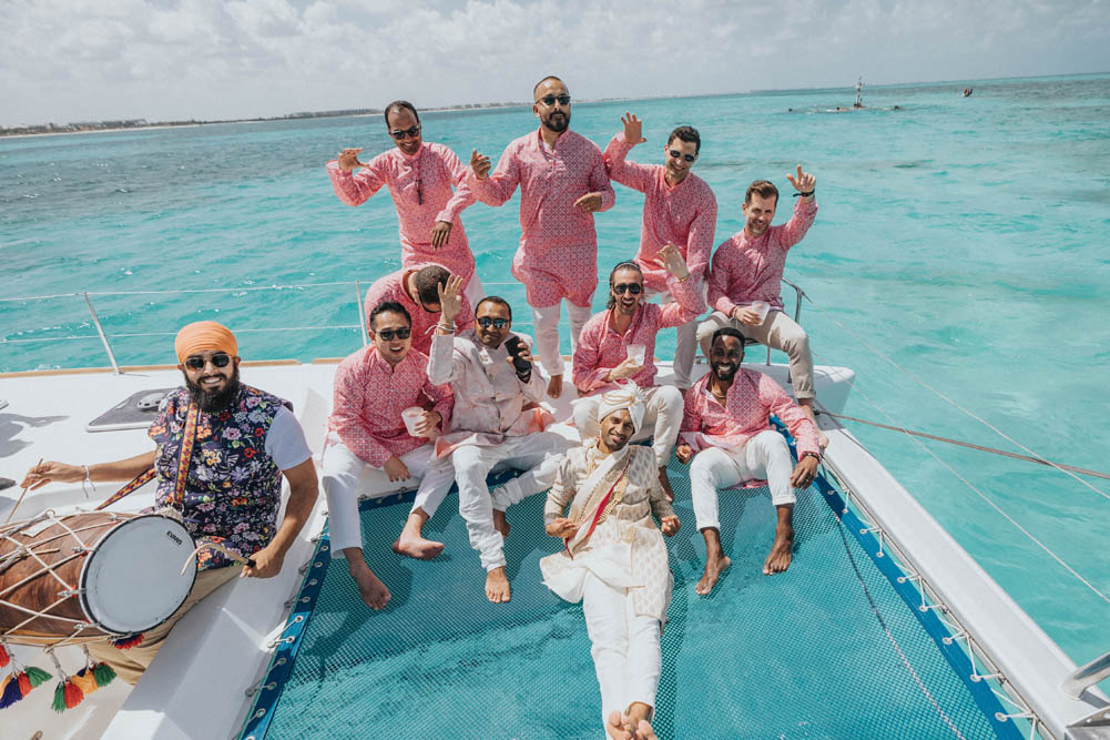 Indian Wedding-Baraat-Garza Blanca Cancun 3