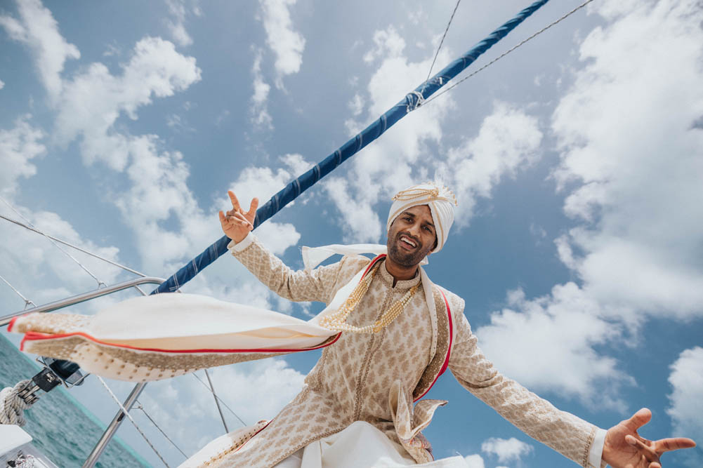 Indian Wedding-Baraat-Garza Blanca Cancun 4