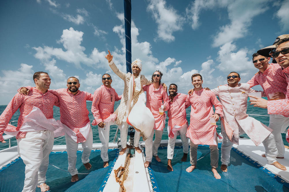 Indian Wedding-Baraat-Garza Blanca Cancun 7