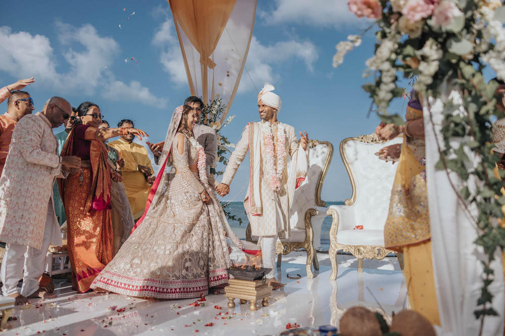 Indian Wedding-Ceremony-Garza Blanca Cancun 1