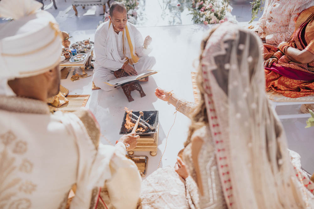 Indian Wedding-Ceremony-Garza Blanca Cancun 2