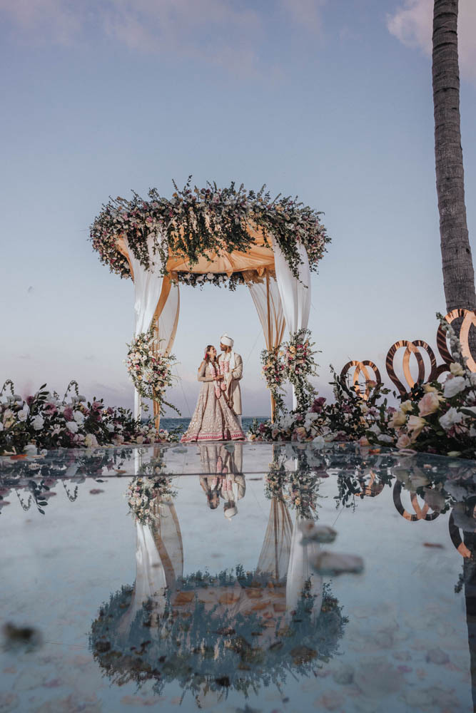 Indian Wedding-Ceremony-Garza Blanca Cancun 4