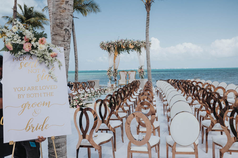 Indian Wedding-Ceremony-Garza Blanca Cancun 6