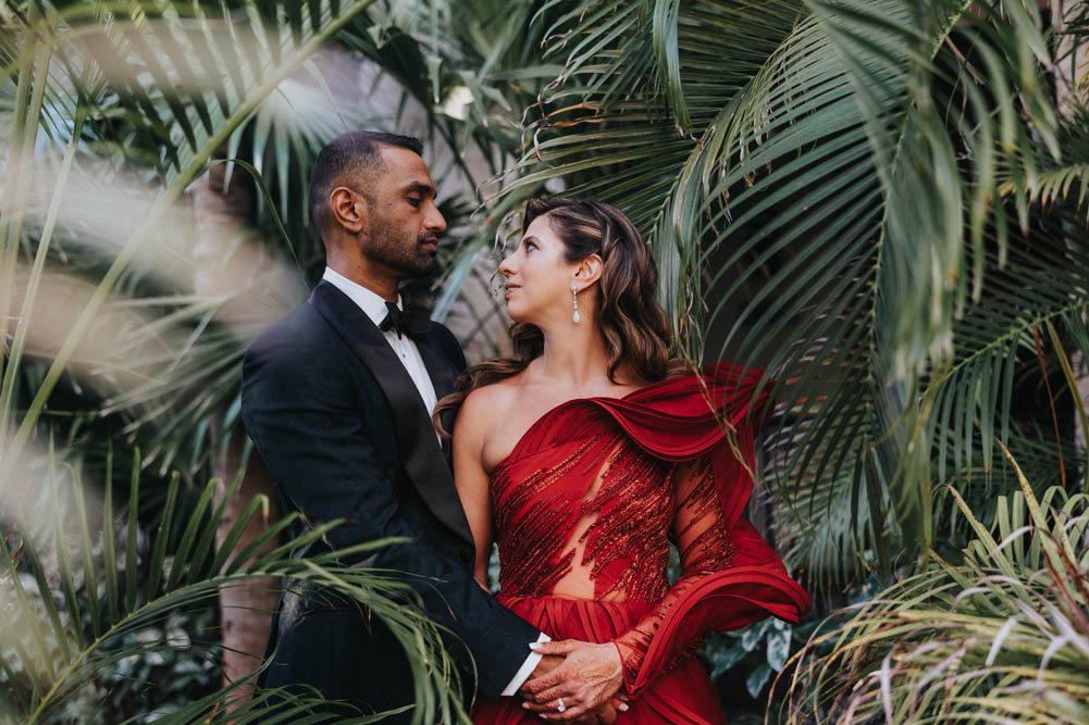 Indian Wedding-Couple's Portrait-Garza Blanca Cancun 4