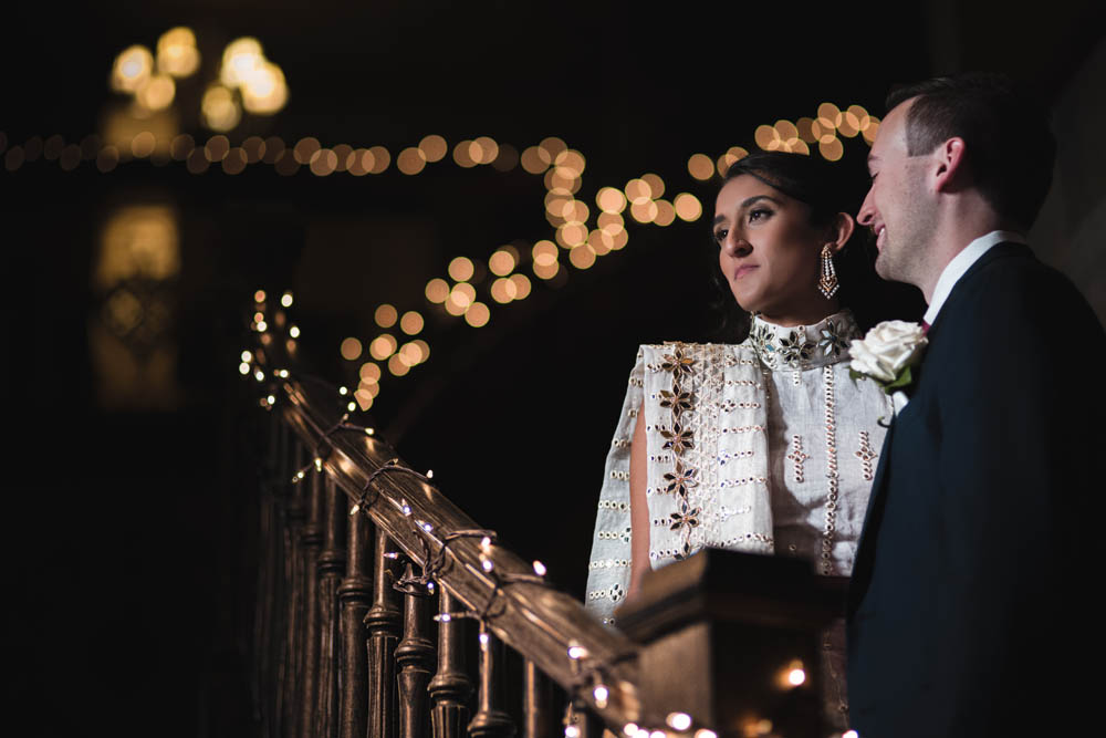 Indian Wedding-Couple's Portrait- The Society Room Hartford 1