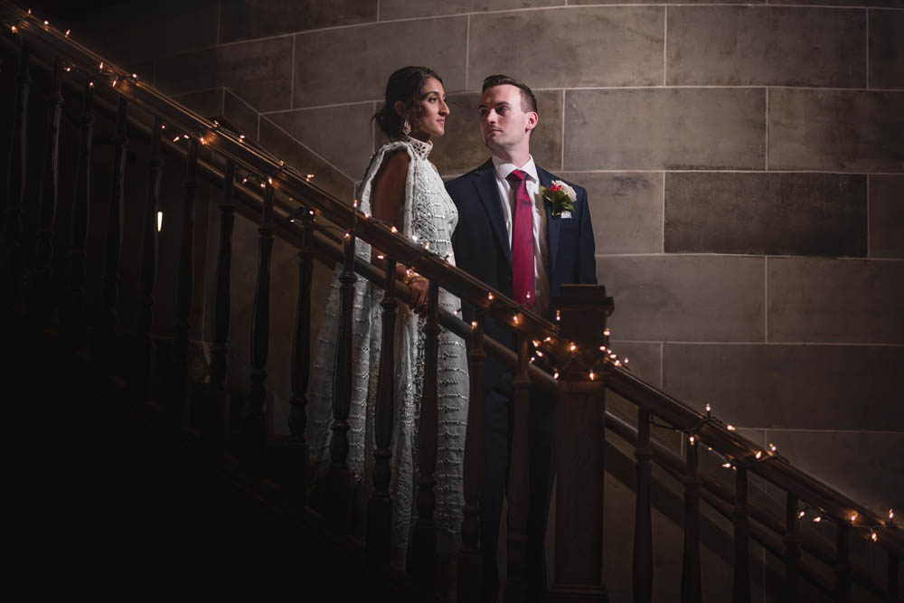 Indian Wedding-Couple's Portrait- The Society Room Hartford 5