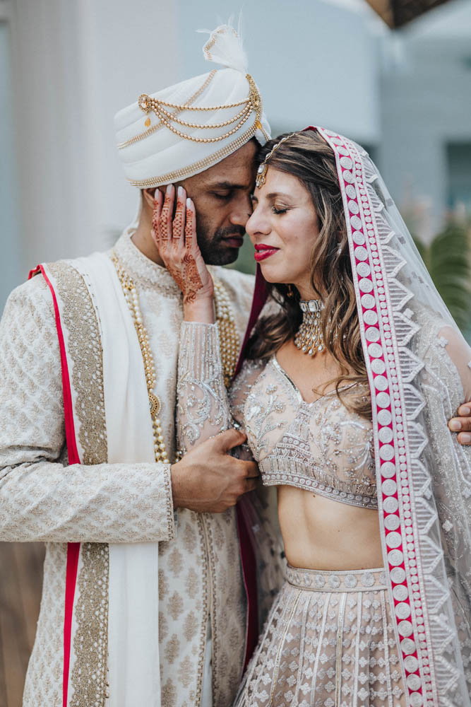 Indian Wedding-First Look-Garza Blanca Cancun 4