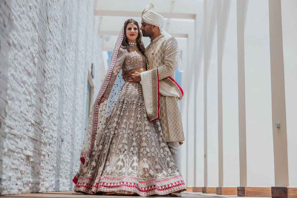 Indian Wedding-First Look-Garza Blanca Cancun 7