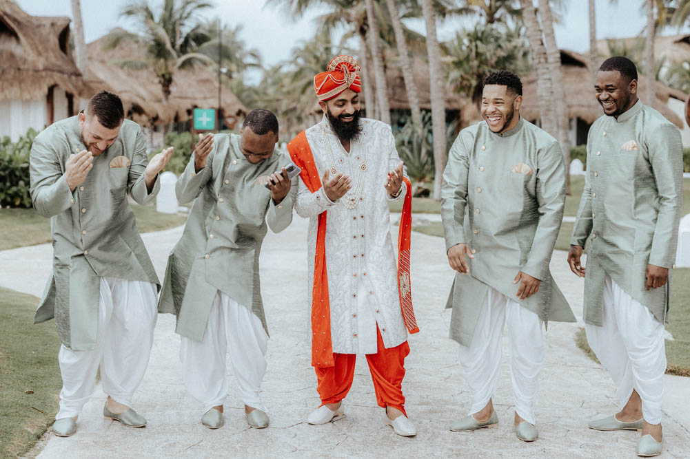 Indian-Wedding-Photography-Baraat-Boston-PTaufiq- Generations Riviera Maya 7