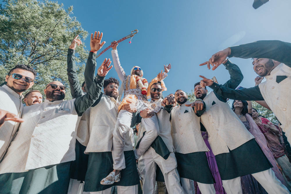 Indian-Wedding-Photography-Boston-PTaufiq-The Westin Chicago Lombard- Baraat 6