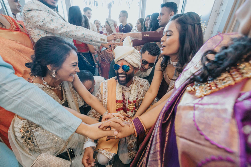 Indian-Wedding-Photography-Boston-PTaufiq-The Westin Chicago Lombard- Baraat 9