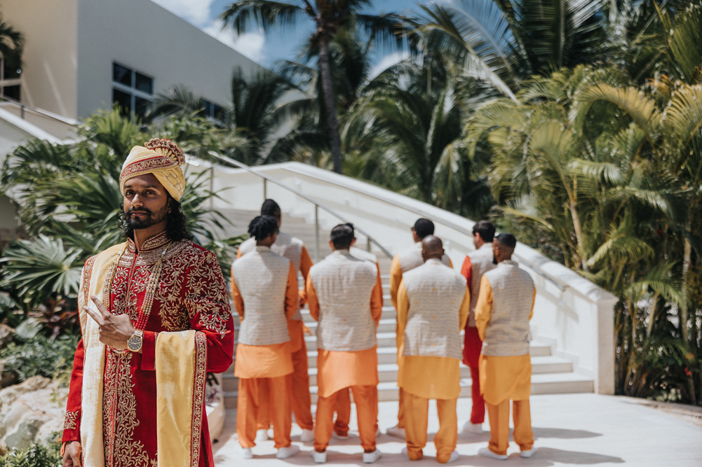 Indian-Wedding-Photography-First Look-PTaufiq-Mexico 5