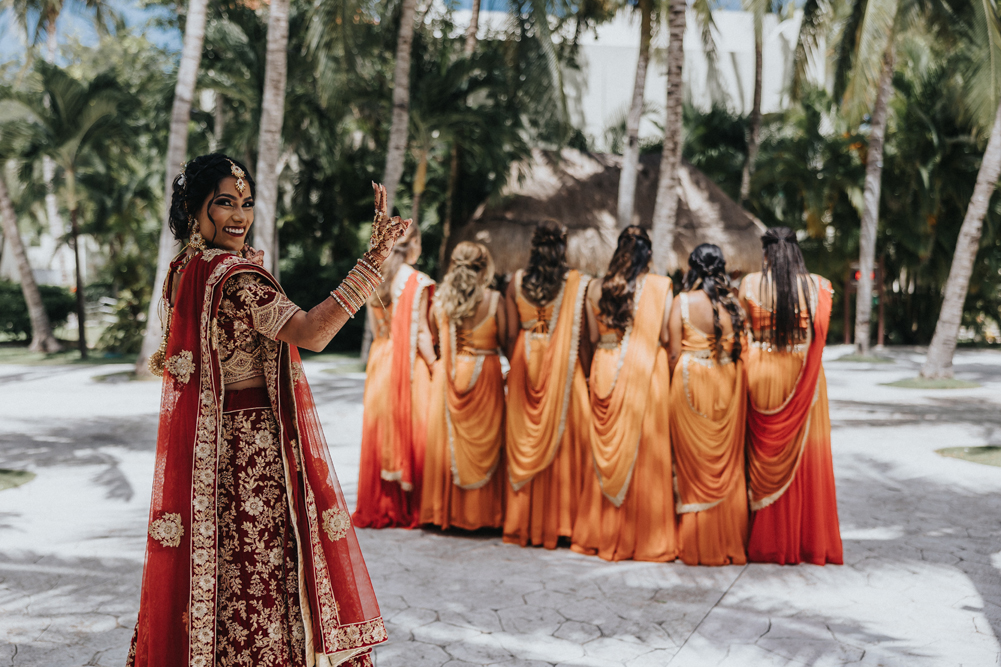 Indian-Wedding-Photography-First Look-PTaufiq-Mexico 6