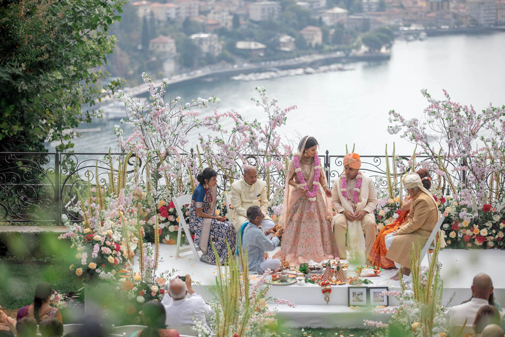 Indian Wedding Photography-Ceremony-Ptaufiq-Como Italy 5