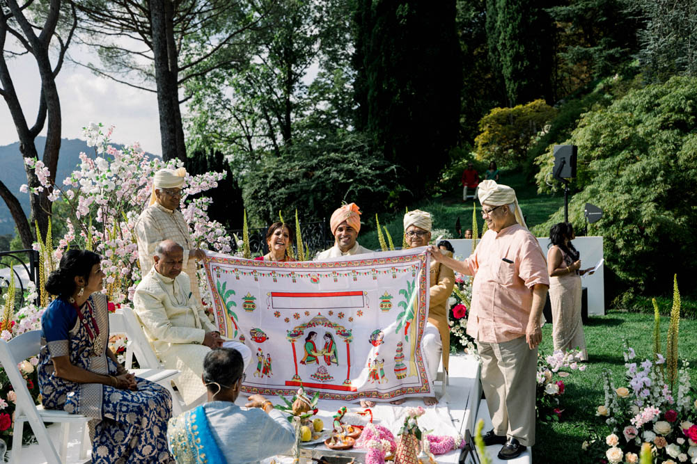 Indian Wedding Photography-Ceremony-Ptaufiq-Como Italy 7
