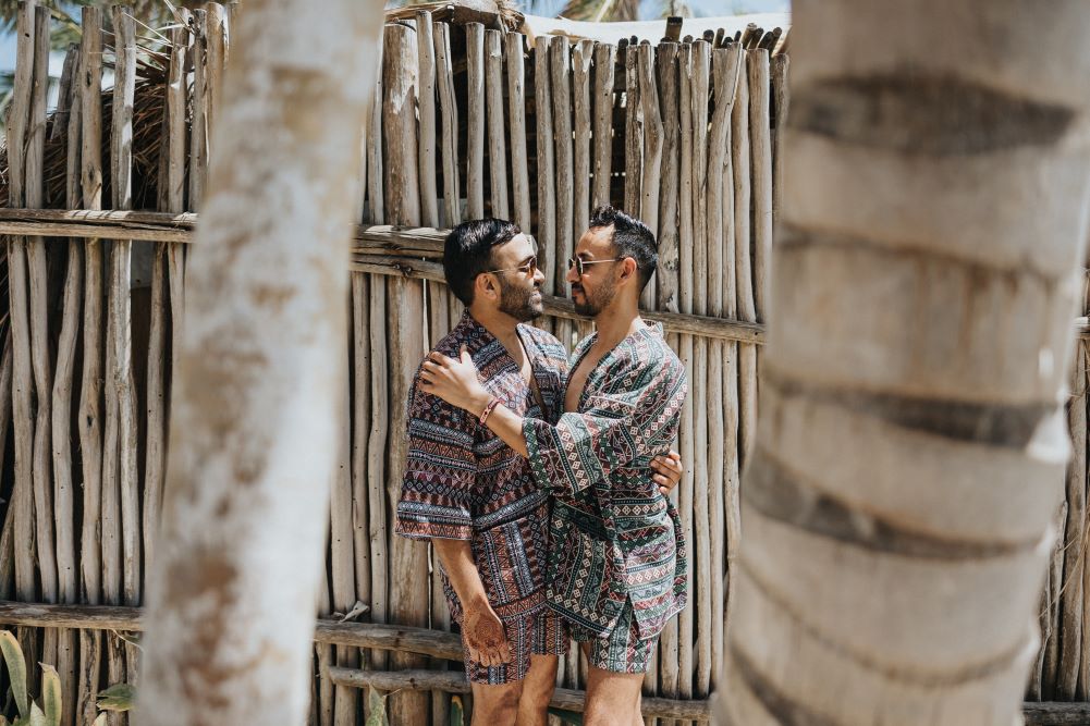 Indian-Wedding-Photography-Couple's Portrait-Ptaufiq-Destination-Tulum Mexico 5