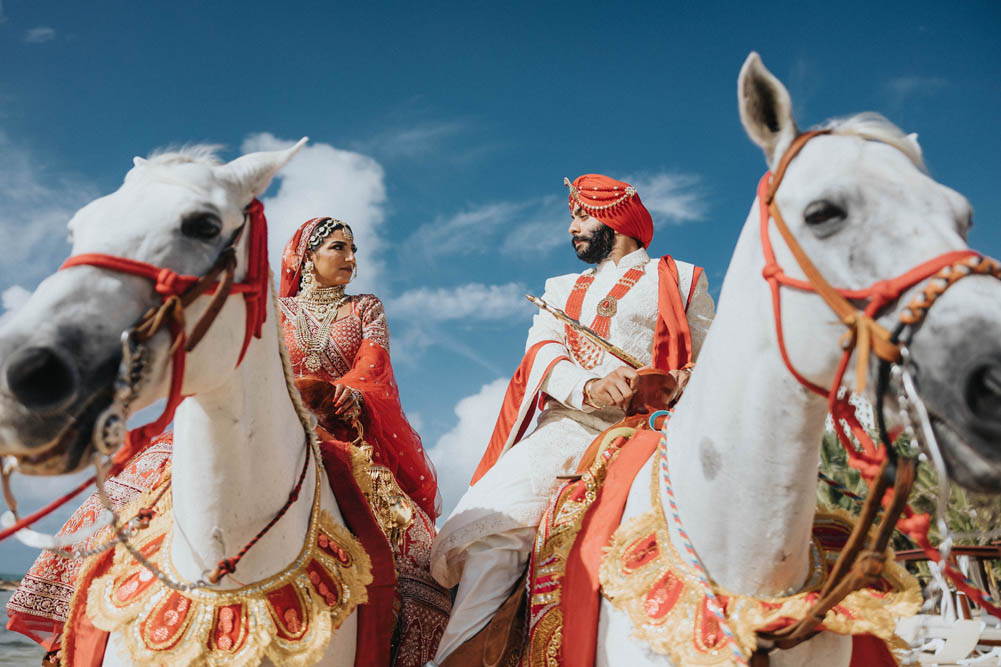 Indian Wedding Photography-Couple's Portrait-Ptaufiq-Generations Riviera Maya Cancun 10