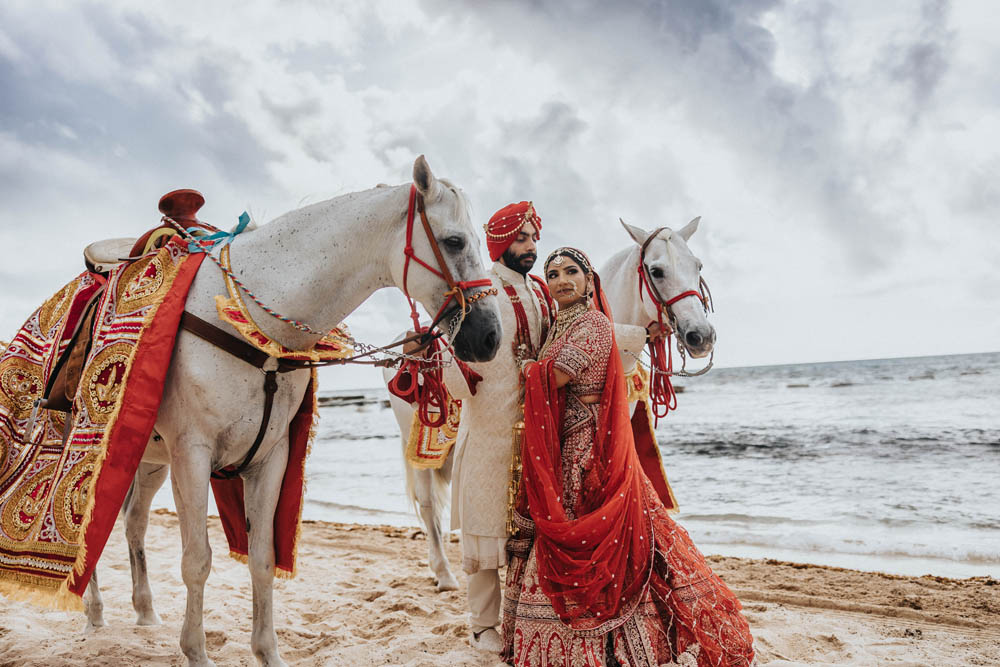 Indian Wedding Photography-Couple's Portrait-Ptaufiq-Generations Riviera Maya Cancun 11