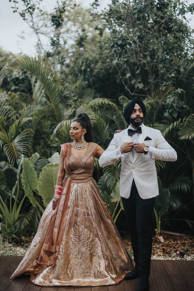 Indian Wedding Photography-Couple's Portrait-Ptaufiq-Generations Riviera Maya Cancun 13
