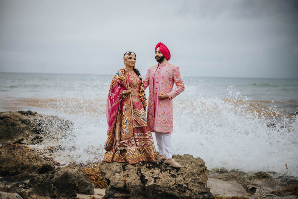 Indian Wedding Photography-Couple's Portrait-Ptaufiq-Generations Riviera Maya Cancun 16