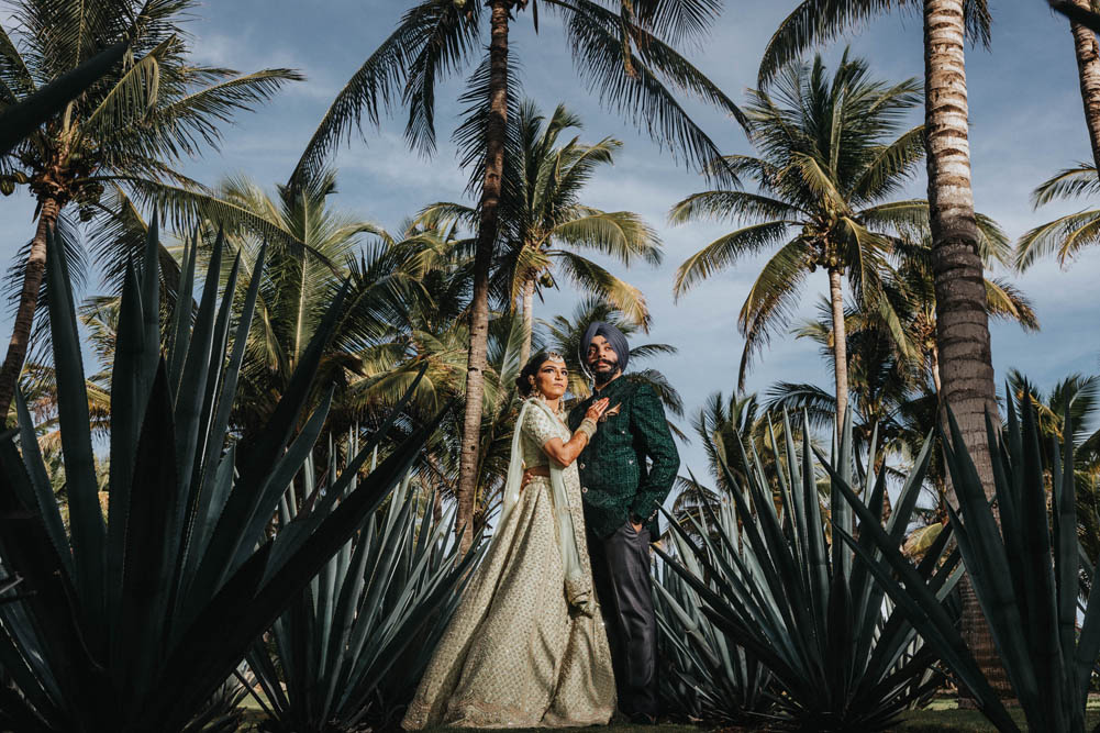 Indian Wedding Photography-Couple's Portrait-Ptaufiq-Generations Riviera Maya Cancun 3
