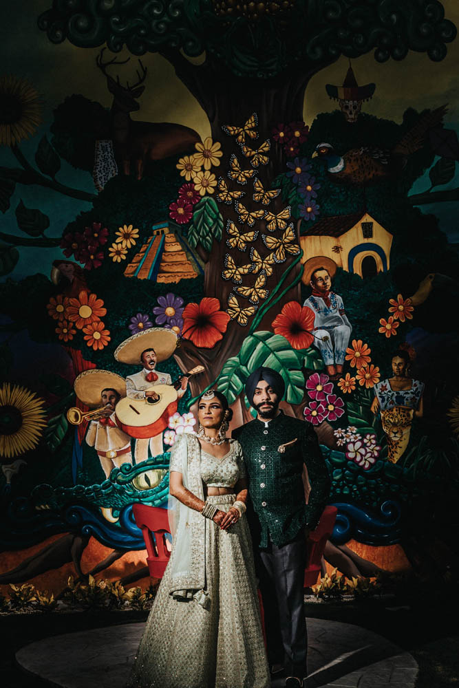 Indian Wedding Photography-Couple's Portrait-Ptaufiq-Generations Riviera Maya Cancun 4